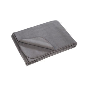 Result Genuine Recycled Fleece Recycled Blanket Grey (One Size)