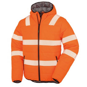 Result Genuine Recycled Mens Ripstop Safety Padded Jacket