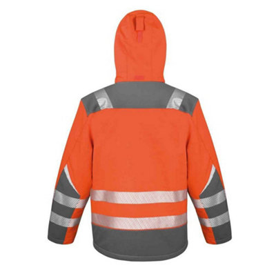Result Mens Safe-Guard Dynamic Softshell Hi-Vis Jacket
