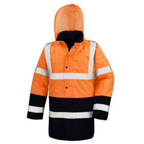 Result Mens Two Tone Safety Coat