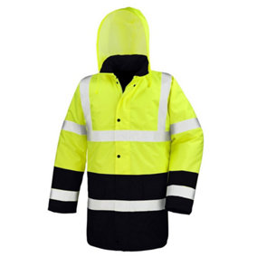 Result Mens Two Tone Safety Coat