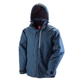 Result Mens Work-Guard Denim Texture Rugged Jacket