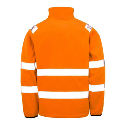 Result Recycled Unisex Adult Printable Safety Soft Shell Jacket