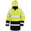Result Unisex Adult Motorway Two Tone Safety Coat