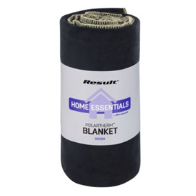 Result Winter Essentials Polartherm Blanket Black (One Size)