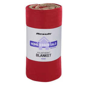 Result Winter Essentials Polartherm Blanket Rococo Red (One Size)