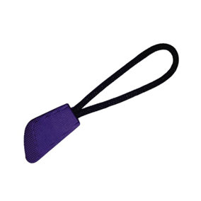 Result Zip Pulls (Pack of 10) Purple (One Size)