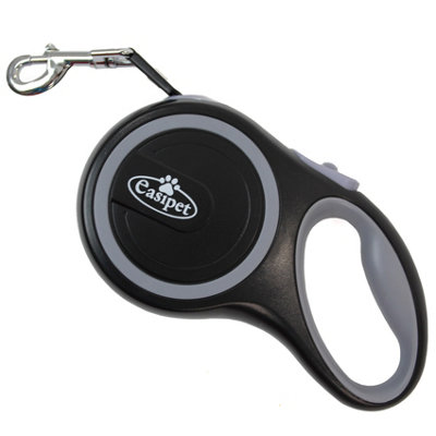 Retractable Dog Lead Training Pet Leash 8m Max 50kgs Extendable Grey Price Comparisons | Compare The Build