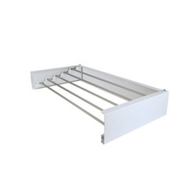Retractable Wall Mounted Clothes Drying Rack 100x50x11.5cm
