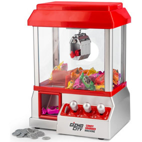 Retro Arcade Candy Grabber Machine with Claw