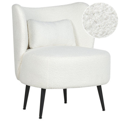 Retro Armchair Boucle Cream OTSBY