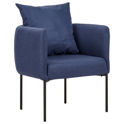 Retro Armchair Dark Blue MALMOS