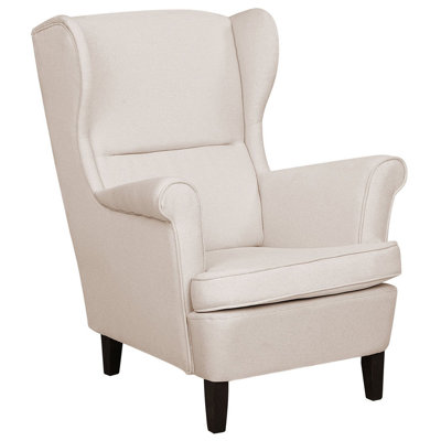 Retro Armchair Light Beige ABSON