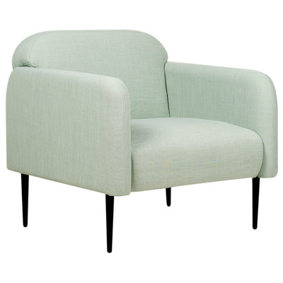 Retro Armchair Light Green STOUBY