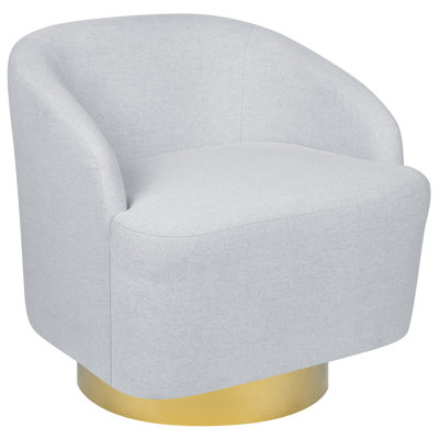 Retro Armchair Light Grey LAVIK