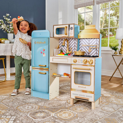 Retro Cool Play Kitchen - Wood - L90 x W27.9 x H96.8 cm - 5