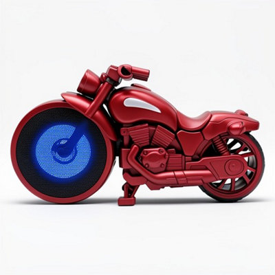 Retro design portable Bluetooth speaker motorcycle replica with TF card ...