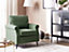Retro Fabric Armchair Green VIETAS