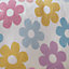 Retro Flower Fleece Duvet Cover Set