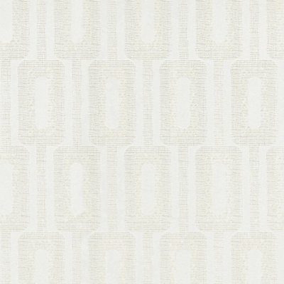 Retro Key Wallpaper In Stone on Cream
