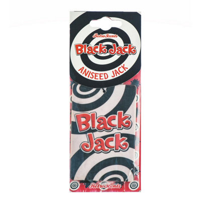 Retro Scents Black Jack Car Air Freshener Aniseed Scent