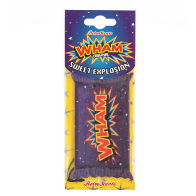 Retro Scents WHAM Barrat Car Air Freshener, Raspberry Scent