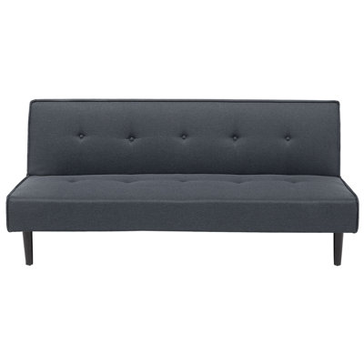 Retro Sofa Bed VISBY Dark Grey