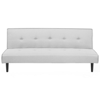 Retro Sofa Bed VISBY Light Grey