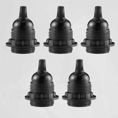 Retro Style Screw E27 Light Bulb Lamp Holder Base Pendant Socket Bulb ...