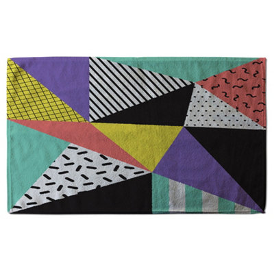 Retro Themed Geometrics (Bath Towel) / Default Title Price Comparisons | Compare The Build