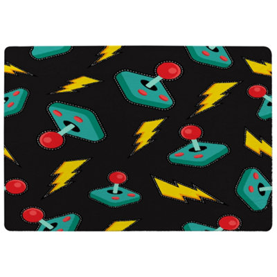 Retro Video Game Joystick Designer Special Soft Home Rug