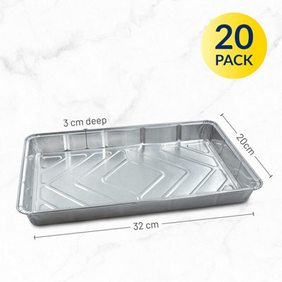 Foil cooking outlet trays