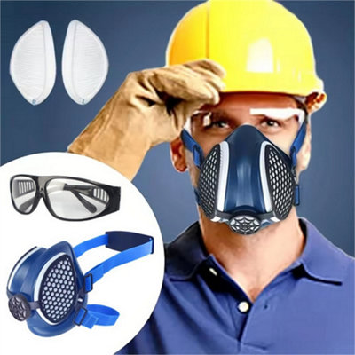 Reusable Dust Mask with Replaceable Filters