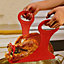 Reusable Non Stick Silicone Chicken Turkey Meat Lifter Roast Ham Kitchen Tool