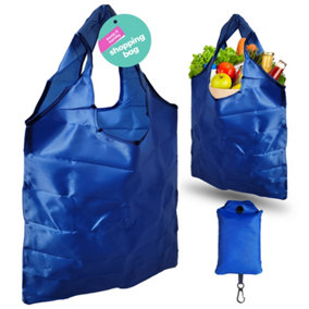 Reusable Shopping Bags Foldable in a Pouch , Foldaway Shopping Bags for Women,  Grocery Tote Bag,  Foldable Shopping Bag