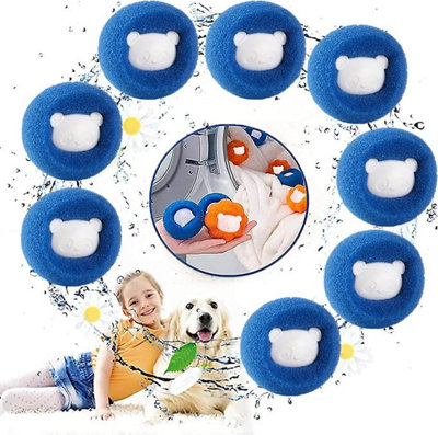 Reusable Washing Machine Hair Catcher (Blue)