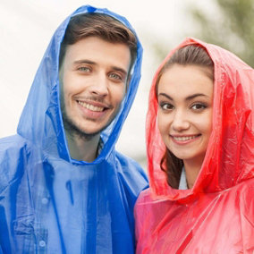 Reusable Waterproof Poncho Raincoats