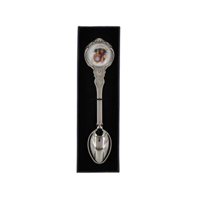 Reutter Porcelain Beatrix Potter Peter Rabbit Spoon - Christmas Peter