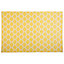 Reversible Area Rug 160 x 230 cm Yellow AKSU