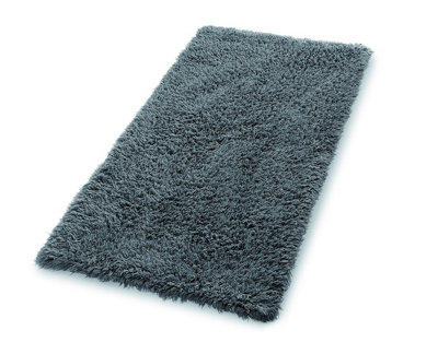 Reversible Extra Soft Bath Mat Slate 60 x 90cm Price Comparisons | Compare The Build