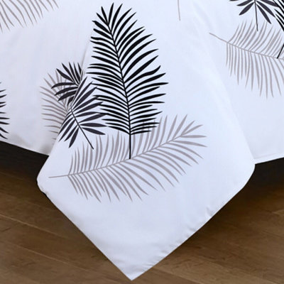 Reversible Printed Dover Cover 3-Piece Leaf Super Soft & Breathable Quilts Bedding Set Single Double King & Super King Sizes