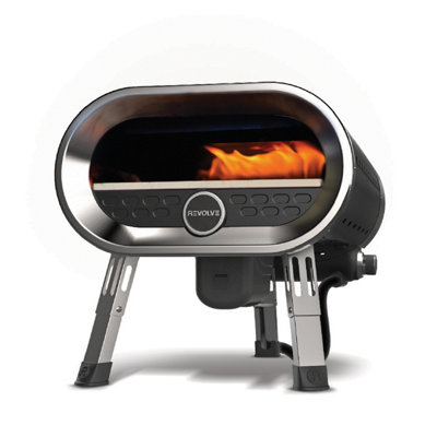 Revolve Gas Pizza Oven Revolving plate pizza oven DIY at B&Q