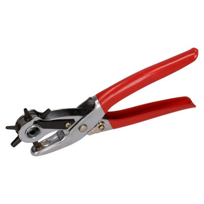 Professional Leather Hole Punch Pliers HEAVY DUTY Belt Holes