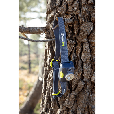 REWIND Rechargeable Headlamp 200 Lumens with Adjustable Headband for Optimal Comfort and Visibility - 4