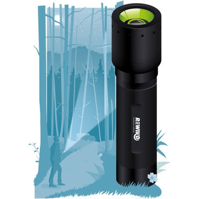 REWIND Torch 280m Range, Dust- and Splash-Proof Design for Reliable Illumination