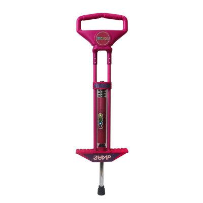 Rexco Blue Pogo Stick Girls Spring Jump Bounce Childrens Kids Bouncing Toy Game
