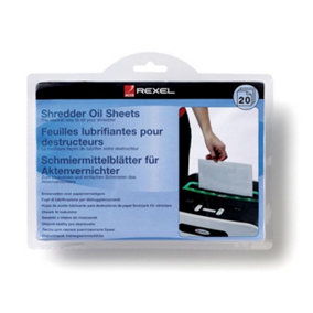 Rexel 20-Pack Office Shredder Oil Sheets A5