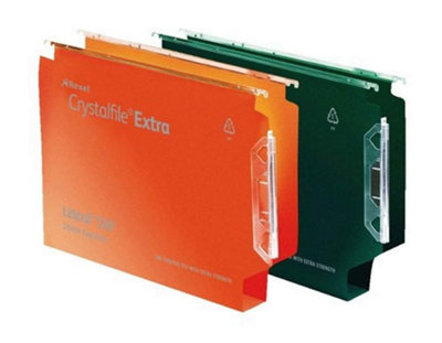 Rexel 330 Lateral Hanging Files with Tabs and Inserts, 30 mm base ...