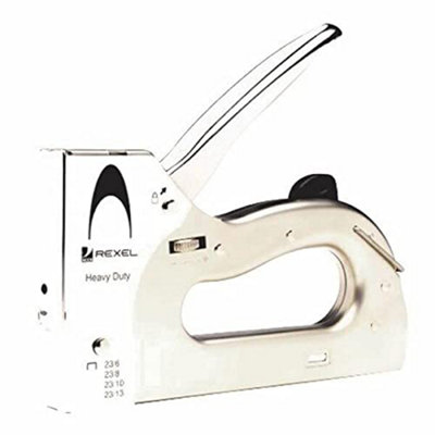 Rexel Heavy Duty Metal Tacker Chrome