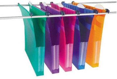 Rexel Heavy Duty Suspension Files with Tabs and Inserts for Filing ...